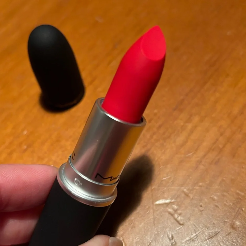 MAC Powder Kiss Lipstick Lasting Passion